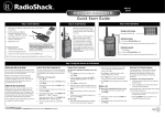 Radio Shack PRO-137 User's Manual