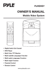 Radio Shack PLRDVD7 User's Manual