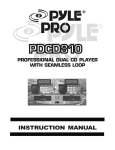 Radio Shack PDCD810 User's Manual