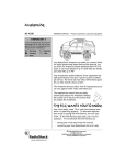 Radio Shack Avalanche 60-4330 User's Manual