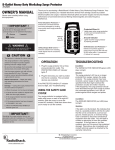 Radio Shack 61-2434 User's Manual