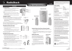 Radio Shack 61-140 User's Manual