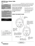 Radio Shack 12-942 User's Manual