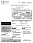 Radio Shack 12-220 User's Manual