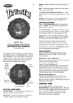 Radica Games TIC TAC TOE 75011 User's Manual