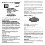 Radica Games Barbie 72044 User's Manual