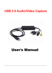 Quatech Audio/Video Capture USB 2.0 User's Manual