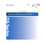 Quantum DX5000 User's Guide
