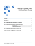 Quantum 1U Rackmount Installation Guide