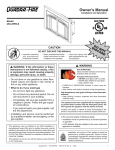 Quadra-Fire QVI-25FB-S User's Manual