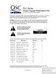 QSC CX User's Manual