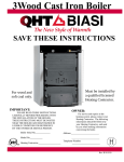 QHT Boiler User's Manual