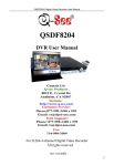 Q-See QSDF8204 User's Manual