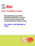 Q-See QSD2308/16 DVRS User's Manual