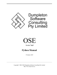 Python 7.0pl5 User's Manual