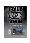 PYLE Audio PLVSR7IR User's Manual