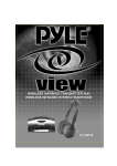PYLE Audio VIEW PLVWH2 User's Manual