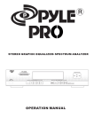 PYLE Audio PT655E User's Manual