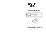 PYLE Audio PLCD79MP User's Manual