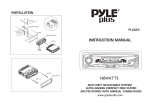 PYLE Audio PLUS PLCD25 User's Manual