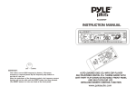PYLE Audio PLCD82MP User's Manual