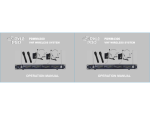 PYLE Audio PDWM4300 User's Manual