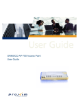 Proxim ORiNOCO AP-700 User's Manual