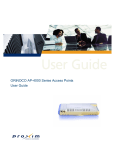 Proxim AP-4000 User's Manual