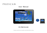 ProScan PLT8015-K-B User's Manual