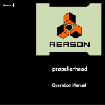 Propellerhead Reason - 4.0 Operation Manual