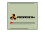 Propellerhead Reason - 2.0 Operation Manual