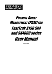 Promise Technology FastTrak SX Series Version 4.4 User's Manual