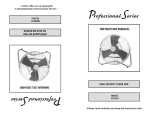 Professional Series PS77611 User's Manual