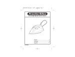 Proctor-Silex 17515 User's Manual