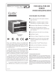 Prince Castle EXCALIBUR FHB-36B User's Manual