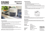 Primera Technology DS360 User's Manual