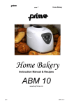 Prima ABM10 User's Manual
