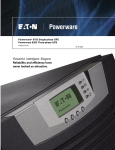 Powerware 9355 User's Manual