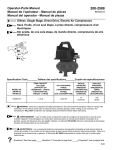 Powermate VN0000101 Parts list