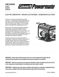 Powermate PMC545006 User's Manual