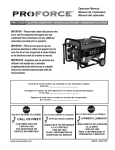 Powermate PMC103004 User's Manual