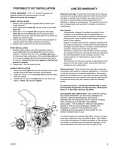 Powermate PM0675700 Parts list