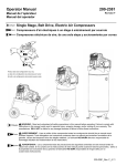 Powermate PLA3706056 User's Manual