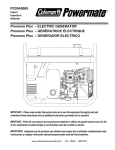 Powermate PC0545005 User's Manual
