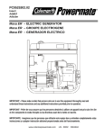 Powermate PC0525302.02 User's Manual