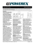 Powerex MPD1508 User's Manual