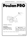 Poulan 175680 User's Manual