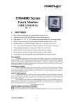 POSIFLEX Business Machines TM4000 Series User's Manual