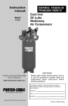 Porter-Cable C7510 User's Manual