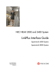 Polycom SPECTRALINK 2000 User's Manual